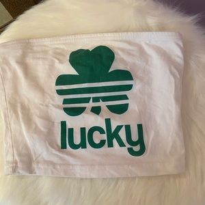 St.Patrick’s Day Lucky Tube Top